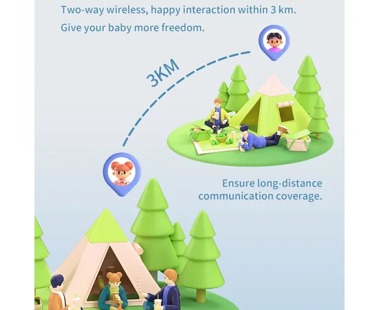 Детская рация Walkie Talkie D25 Pink