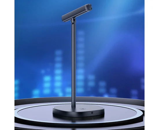 Настольный микрофон Hoco L16 Mike USB+Type-C Black