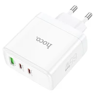 СЗУ Hoco N30 Glory PD65W (2Type-C/1USB) White
