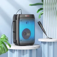 Bluetooth колонка Borofone BP10 із мікрофоном Black