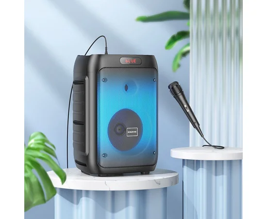 Bluetooth колонка Borofone BP10 с микрофоном Black