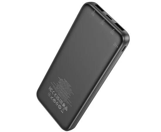 Портативное зарядное устройство Power Bank BOROFONE BJ33 Creed 10 000 mAh Black