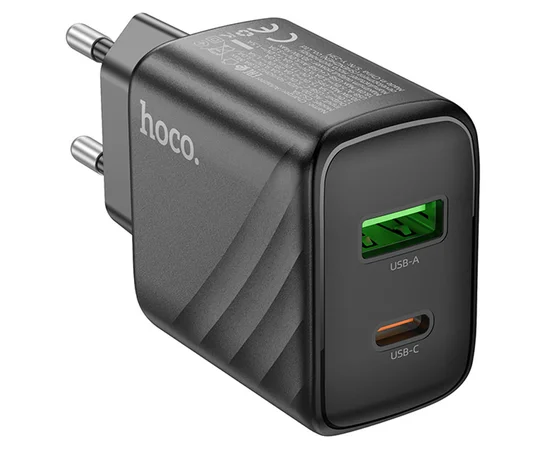 СЗУ Hoco CS23A Sunlight PD30W+QC3.0 Black