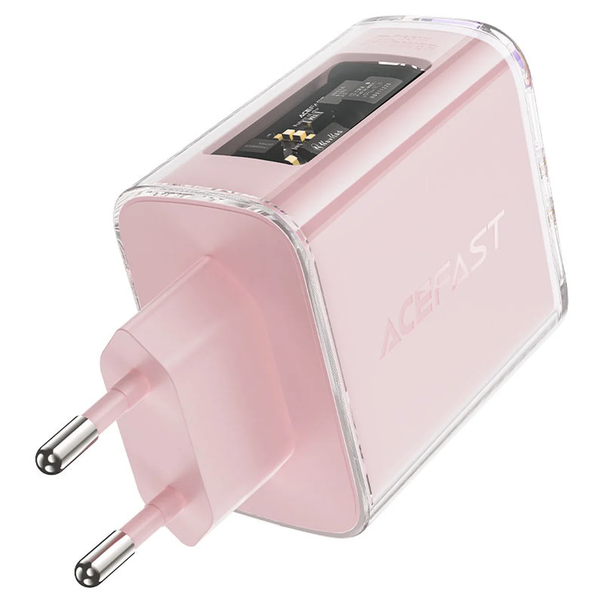 СЗУ Acefast A45 Exploration series PD65W GaN (2*USB-C+USB-A) Cherry blossom