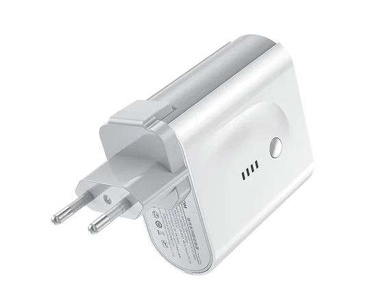 СЗУ + Power Bank Joyroom D-T189 (USB/Type-C) 5000 mAh Белый