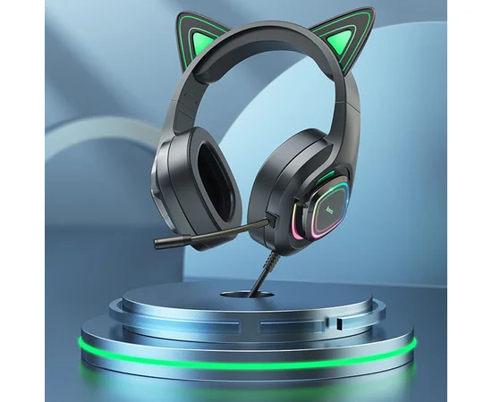 Стерео Навушники Hoco W107 Cute cat Elf Cat