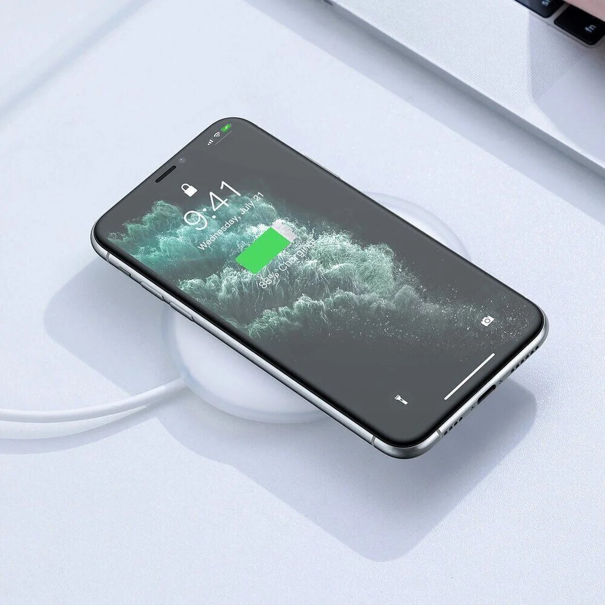 БЗУ Baseus Jelly 15W Белый