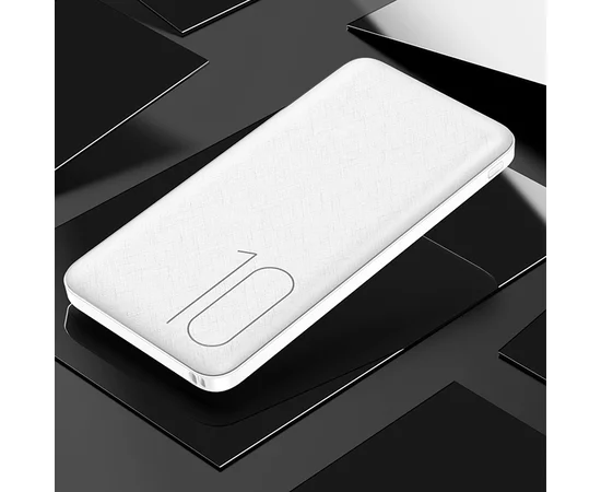 Портативное зарядное устройство Usams PB7 US-CD63 Dual USB 10000mAh Белый