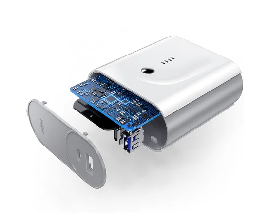 СЗУ + Power Bank Joyroom D-T189 (USB/Type-C) 5000 mAh Белый