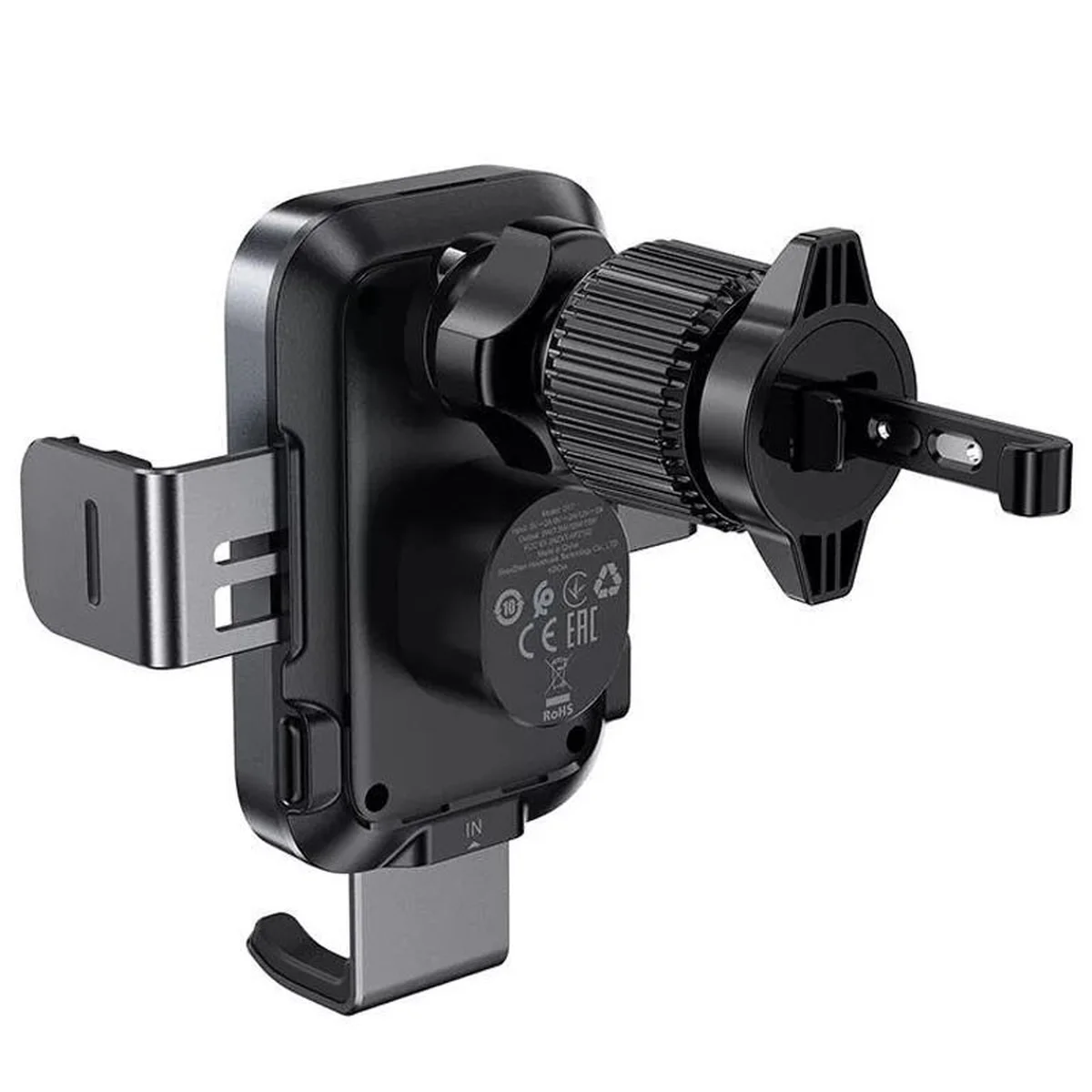 Автоутримувач із БЗУ Acefast D17 Black