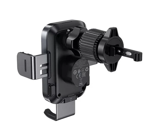 Автодержатель с БЗУ Acefast D17 Black