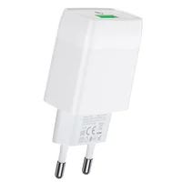 СЗУ Hoco C72Q QC3.0 (1USB/2A) + Type-C Белый