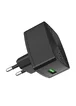 СЗУ Hoco C70A QC3.0  (1USB/3A) Черный