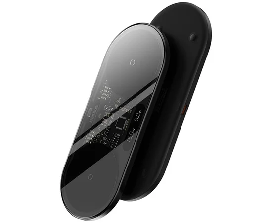 БЗУ Baseus Digital LED Display 2in1 20W Universal version (WXSX010101) Black