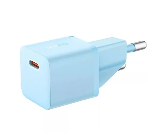 СЗУ Baseus GaN5 Fast Charger (mini) 1C 20W (CCGN05010) Blue