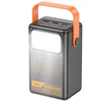 Портативное зарядное устройство Power Bank Hoco J110A Powerful PD65W 60 000 mAh Black