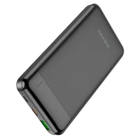 Портативний зарядний пристрій Power Bank BOROFONE BJ19 Incredible PD20W+QC3.0 10000 mAh Чорний
