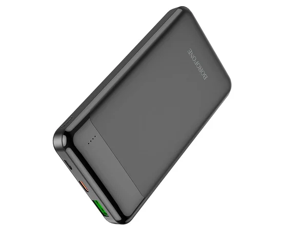 Портативное зарядное устройство Power Bank BOROFONE BJ19 Incredible PD20W+QC3.0 10000 mAh Черный