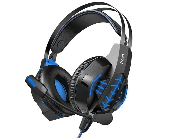 Стерео Наушники Hoco W102 Cool Tour Синий