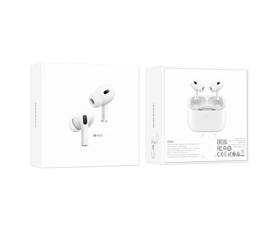 Беспроводные TWS наушники BOROFONE BW35 White