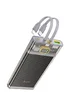 Портативное зарядное устройство Power Bank Hoco J104 Discovery Edition 22.5W with cable 10000 mAh Gray