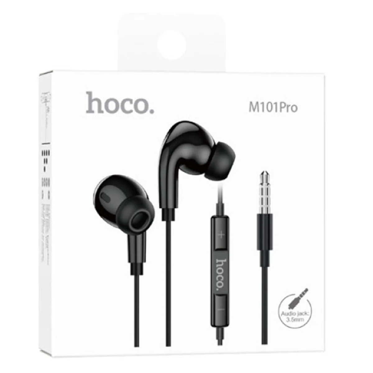 Стерео навушники Hoco M101 Pro 3.5mm Black