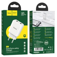 СЗУ Hoco N7 (2USB/2,1A) Белый