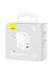 СЗУ Baseus GaN5 Pro Type-C+USB 100W EU (CCGP09020) Белый