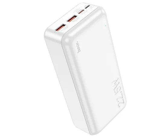 Портативное зарядное устройство Power Bank Hoco J101B Astute PD20W+22.5W 30000 mAh Белый