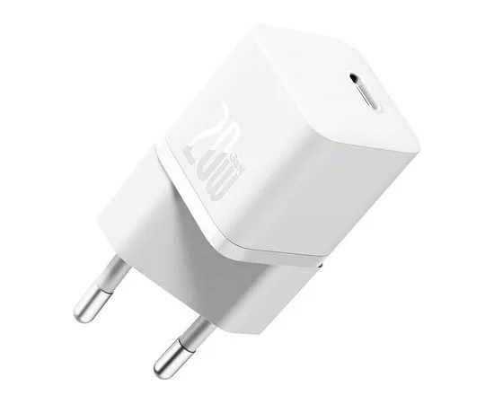 СЗУ Baseus GaN5 Fast Charger (mini) 1C 20W (CCGN05010) White