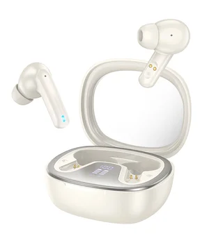 Бездротові навушники TWS Hoco EQ6 Shadow Milky White