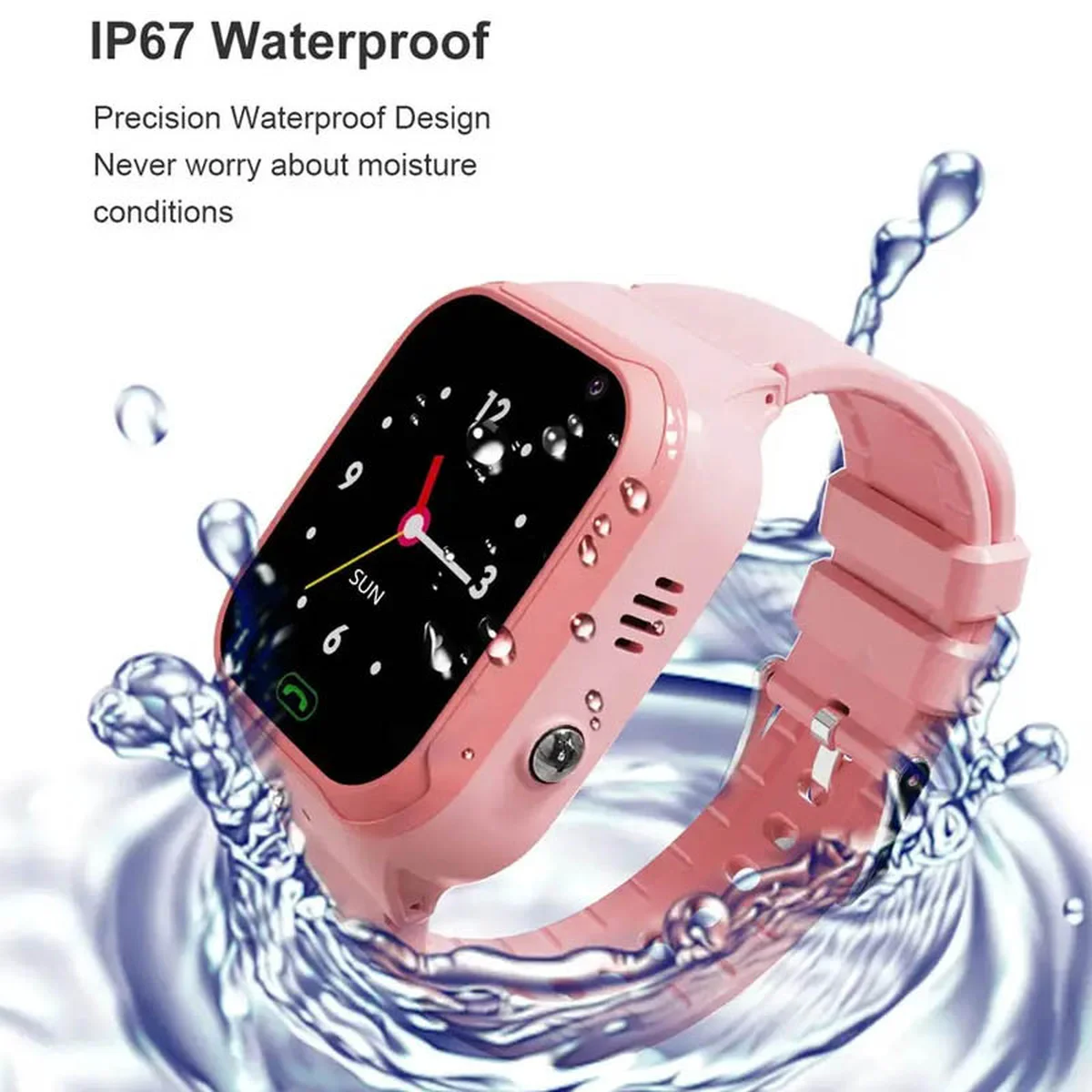 Детские cмарт-часы LT36 Розовый