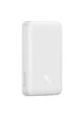 Портативное зарядное устройство Power Bank Baseus Magnetic Mini 20W c БЗУ 10000 mAh (PPCX070001) White