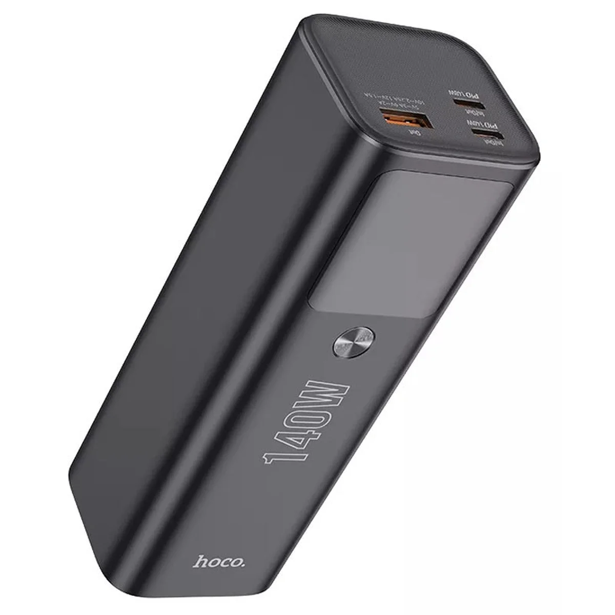 Портативное зарядное устройство Power Bank Hoco Q17 Electric PD140W 25000 mAh Black