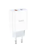 СЗУ HOCO C97A PD20W+QC3.0 (1USB/1Type-C/3A) Белый