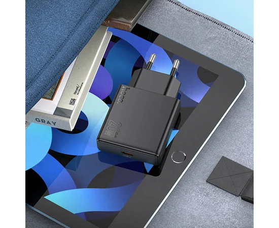 СЗУ Hoco N37 Delgado PD20W Black