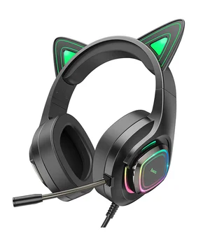 Стерео Навушники Hoco W107 Cute cat Elf Cat