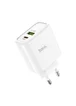 СЗУ HOCO C57A PD+QC3.0 (1USB/3.1A) white