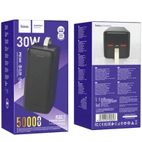 Портативное зарядное устройство Power Bank Hoco J111D Smart charge PD30W 50 000 mAh Black