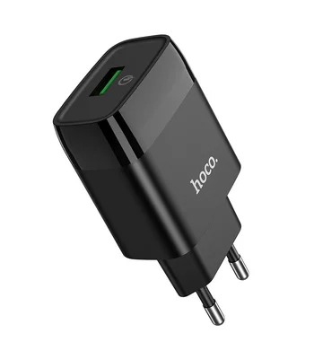 СЗУ Hoco C72Q QC3.0 (1USB/2A) Черный
