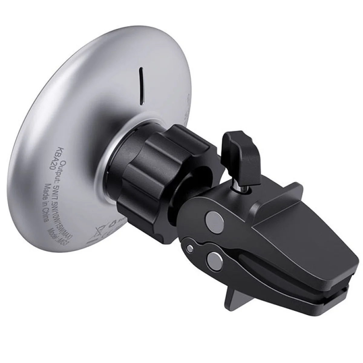 Автотримач із БЗУ Acefast D3 magnetic wireless Silver