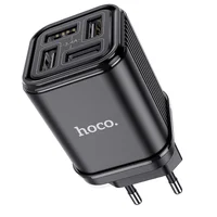 СЗУ HOCO C84A Resolute four-port charger (EU) Черный
