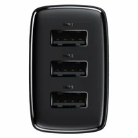 СЗУ Baseus Compact 17W (3USB) (CCXJ02) Черный
