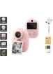 Детская фотокамера D10 с моментальной печатью Pink