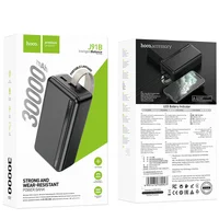 Портативное зарядное устройство Power Bank Hoco J91B 22.5W 30000 mAh Черный