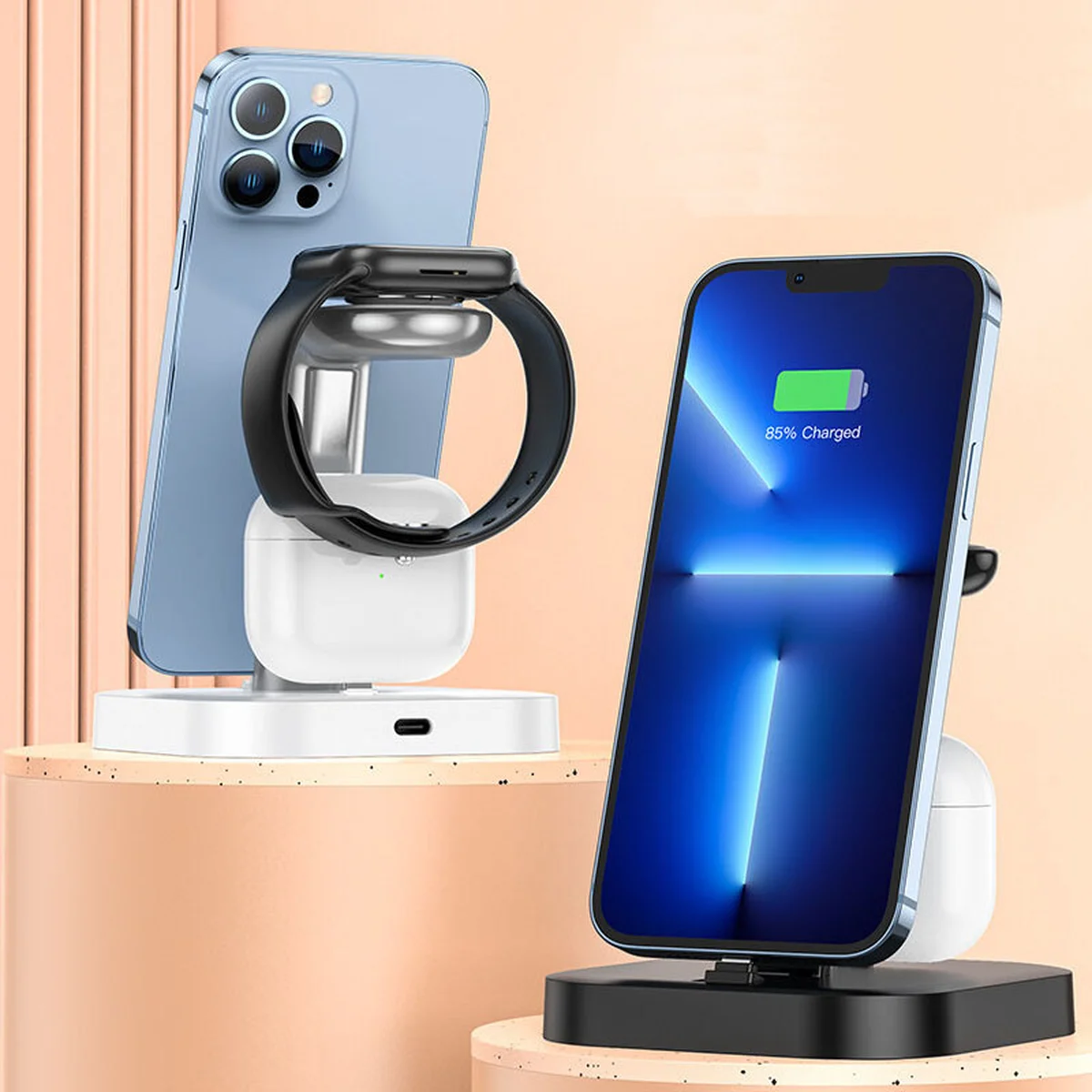 БЗУ Hoco CW43 Graceful 3-in-1 Black