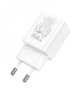 СЗУ Hoco N28 Founder 20W Type-C + USB White СЗУ Hoco N28 Founder 20W Type-C + USB White