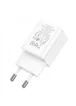 СЗУ Hoco N28 Founder 20W Type-C + USB White