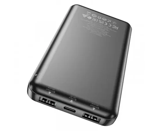 Портативное зарядное устройство Power Bank Hoco J100 High-ranking 10000 mAh Black