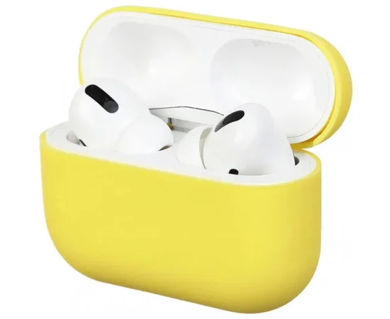 Силиконовый футляр для наушников AirPods 3 Желтый / Yellow